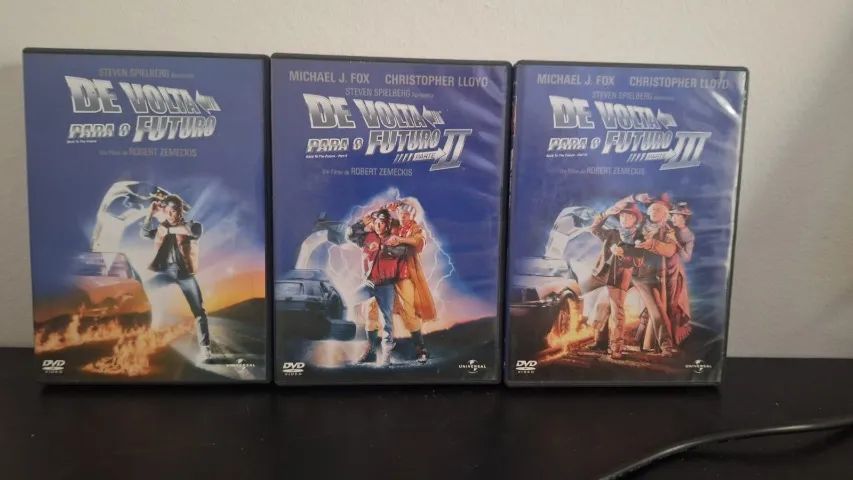 Trilogia De Volta para o Futuro - DVD - CDs, DVDs etc - Casa