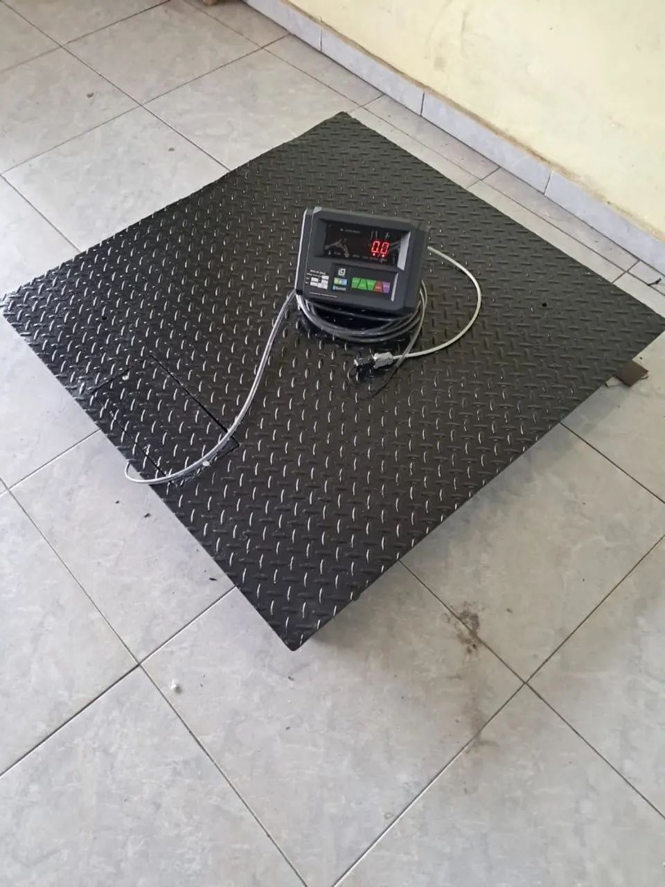 Balanca plataforma de 1mx1m 3 tonelada
