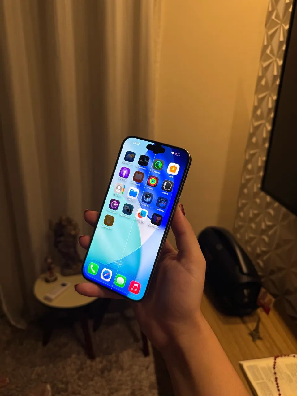 iPhone 15 pro Max 256 gigas leia o anúncio - Celulares e