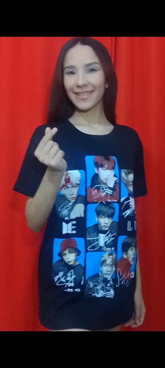 Camiseta BTS Love Yourself Mic Drop - Foto 2