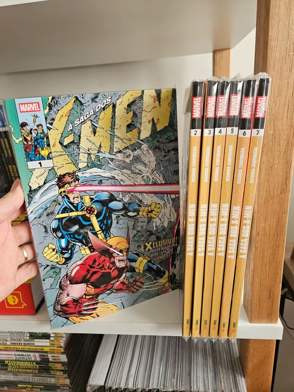 Saga dos X-men volumes 1 ao 7 - Hobbies e coleções - Conta