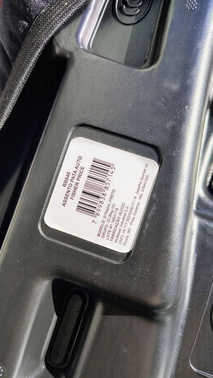 Assento de elevação booster com isofix Fisher Price BB646 - Foto 4