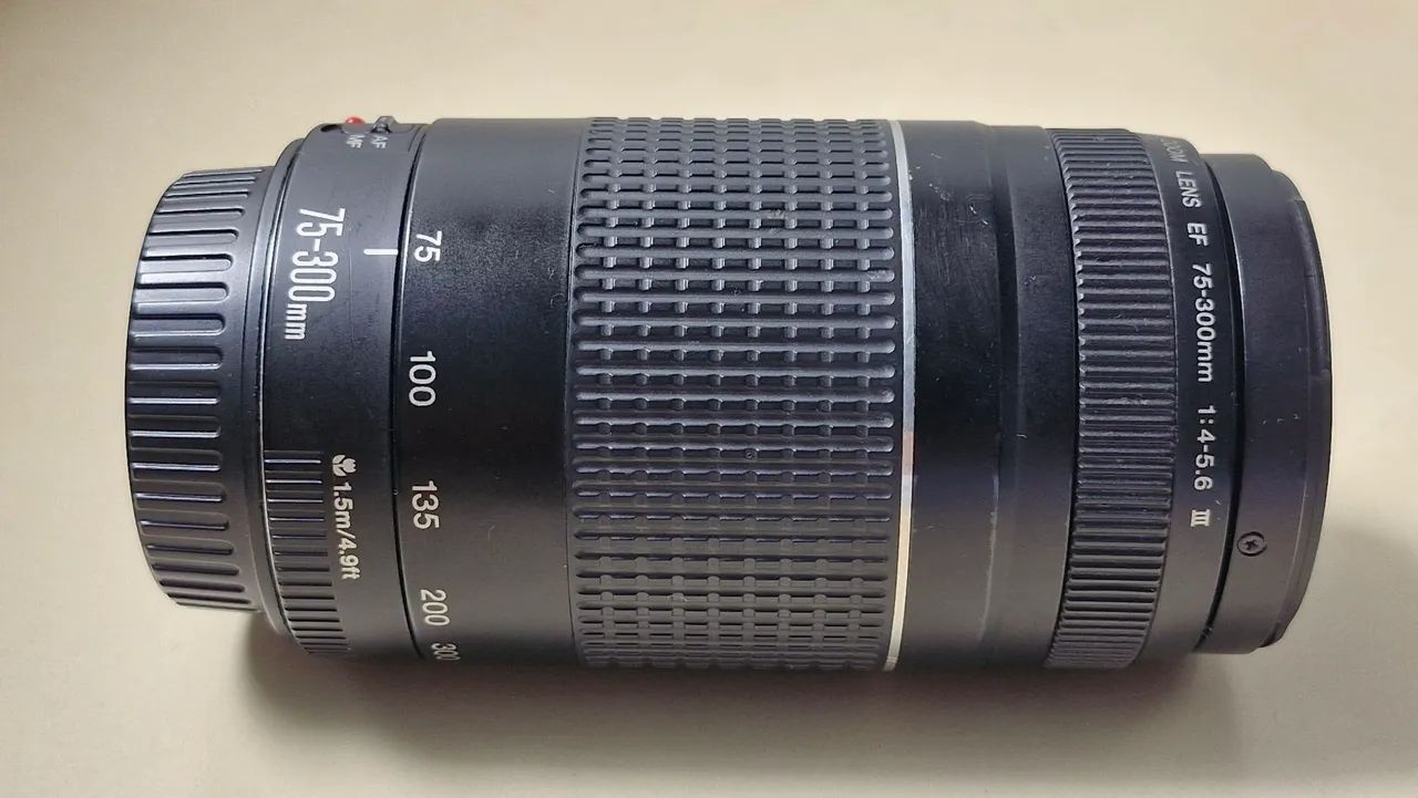 Lente canon 70-300 5.6 ultrassônic - Foto 3