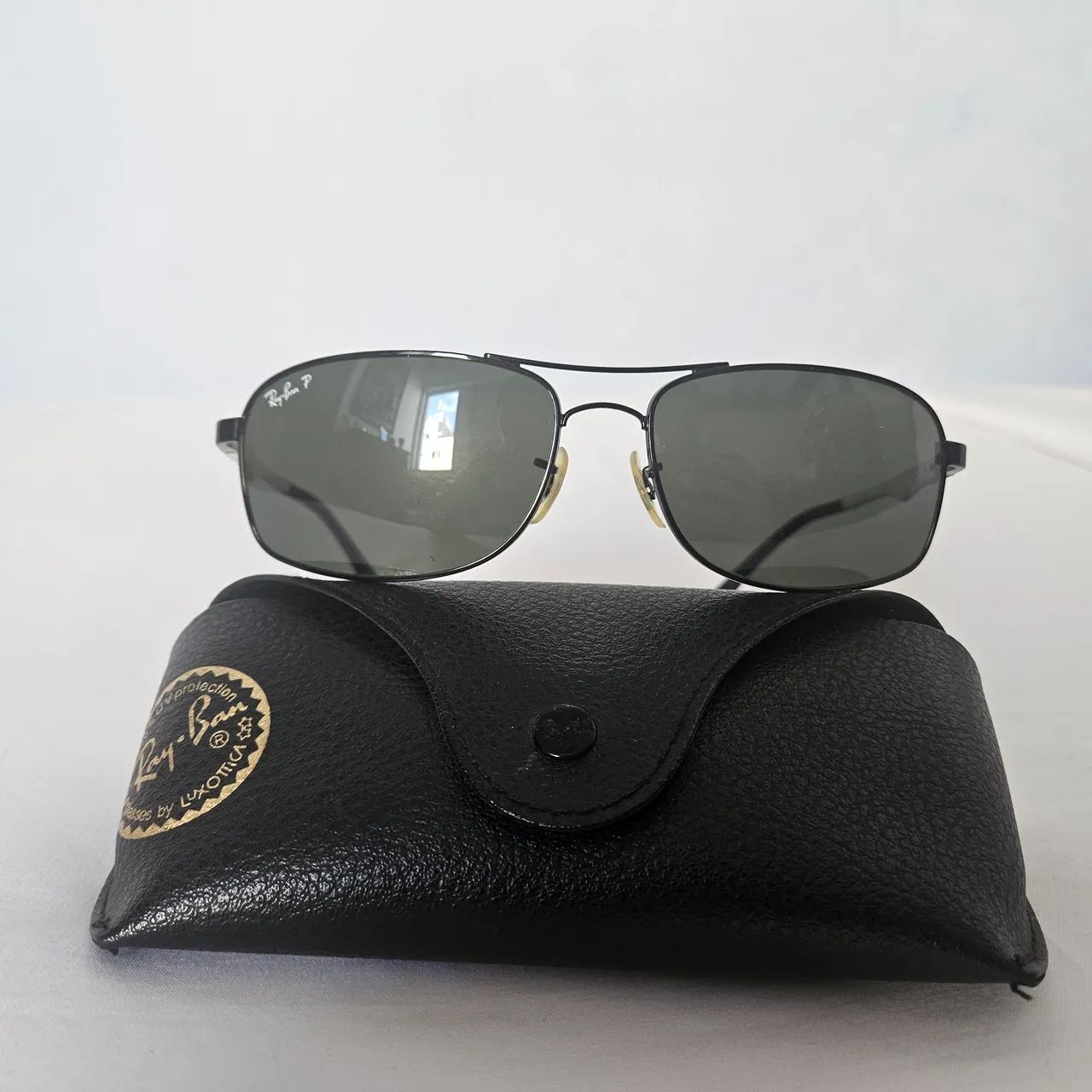 Óculos de sol ray-ban polarizado 