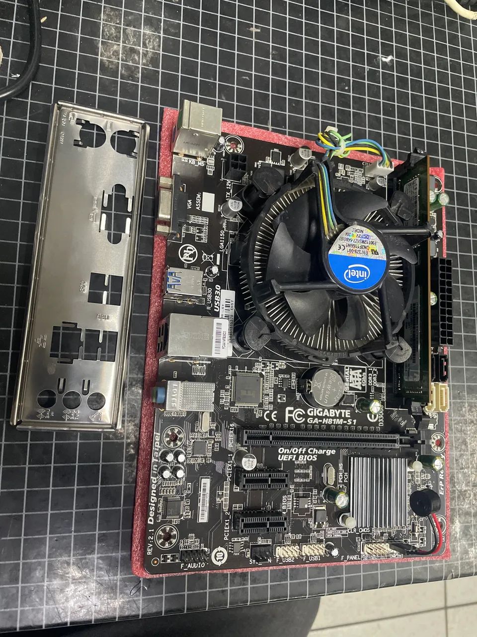 Kit placa mãe 