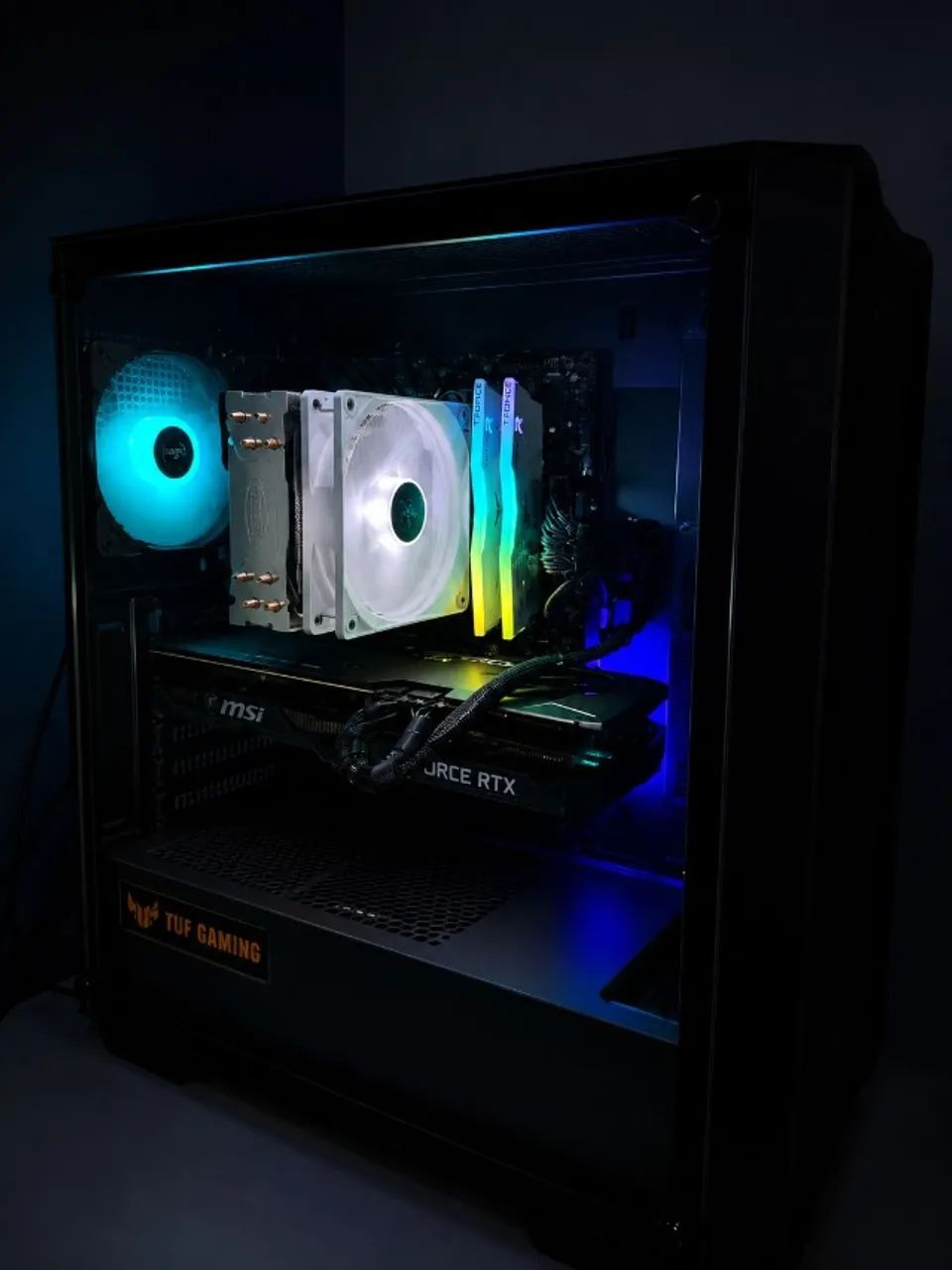 PC Gamer AMD Ryzen 7 5700X 32 GB DDR4 RTX 3060TI M2 500GB SSD 1TB