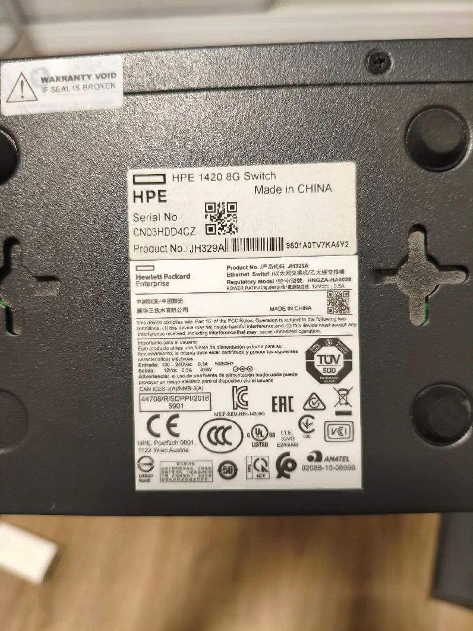 HPE OfficeConnect 1420 8G Switch - Foto 3