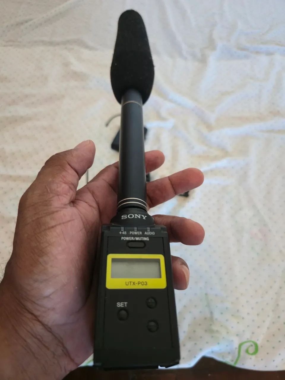 Microfone lapela Sony com Microfone 422080649081006084