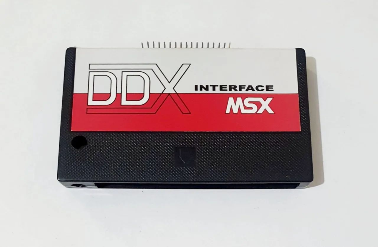 DDX INTERFACE MSX DE DISQUETE COMPLETA +DRIVE CABO DISCO P/ COMPUTADOR MSX ZERADA PERFEITA - Foto 2