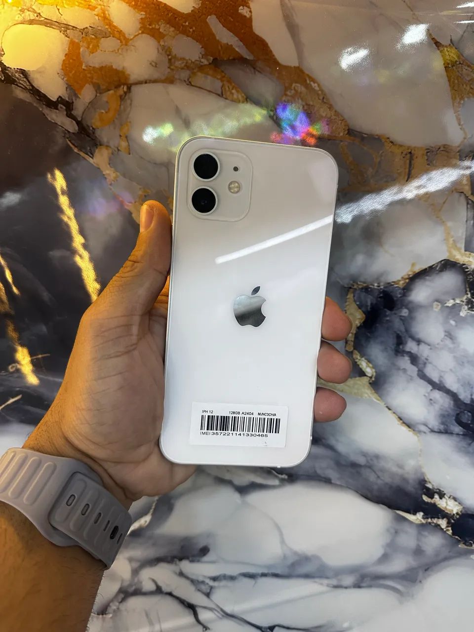 iPhone 12 128Gb impecável todo original  - Foto 2