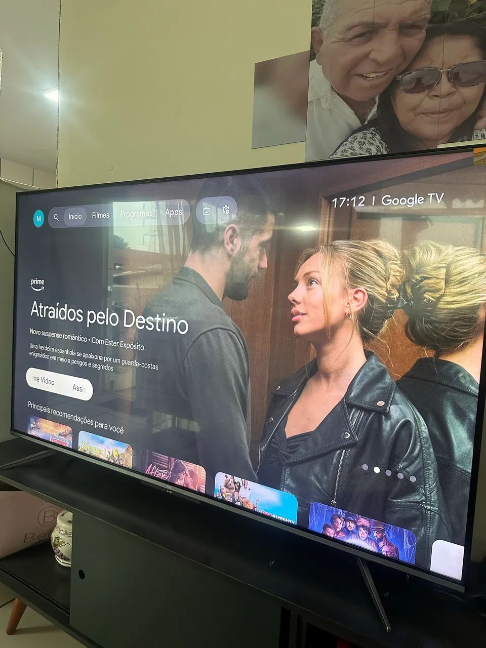 Smartv 65 4 k no plástico Android leia bem - Foto 5