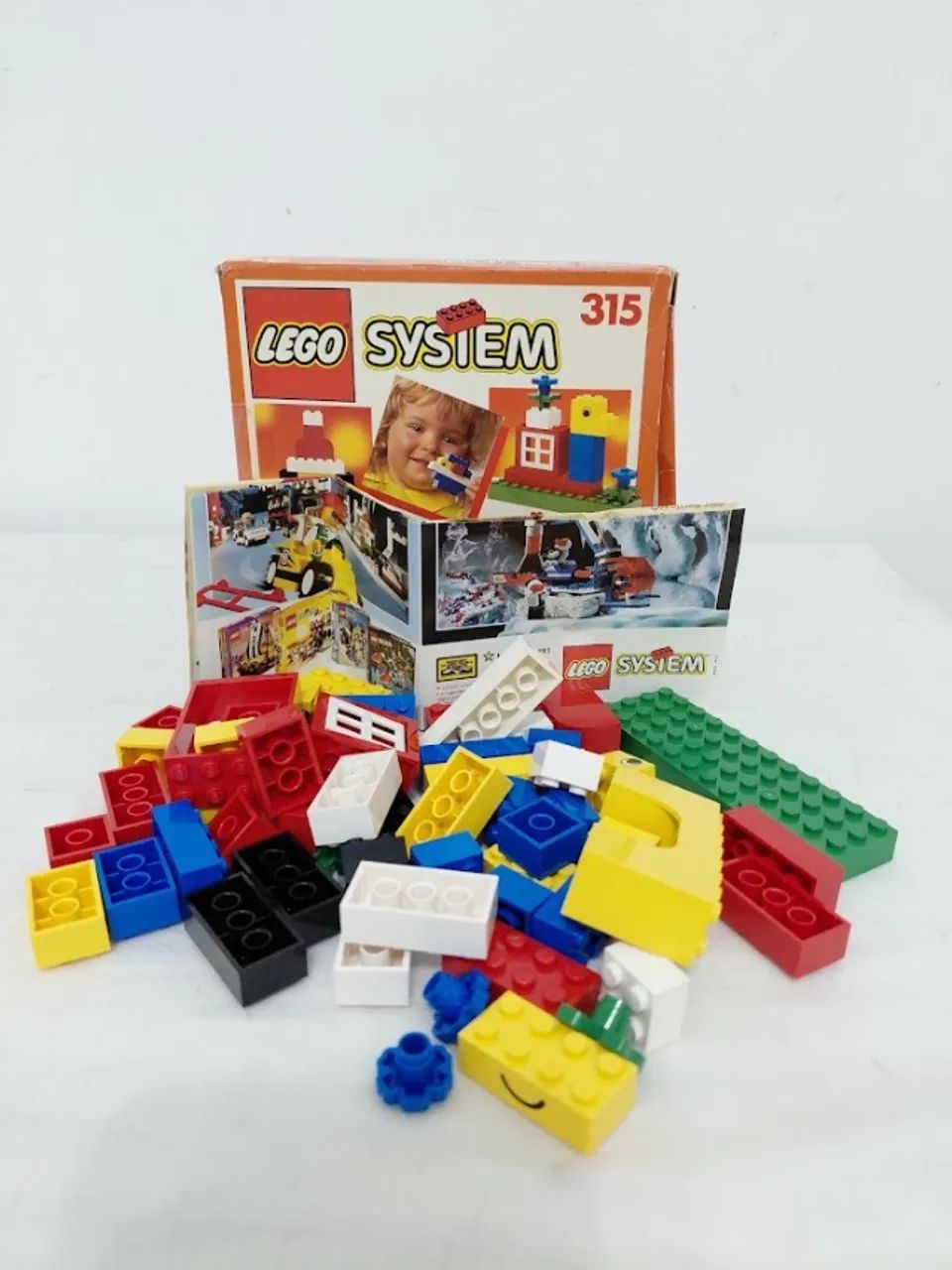 Lego System Basic 315 - Set de Blocos Anos 90 Com Caixa Original - Foto 2