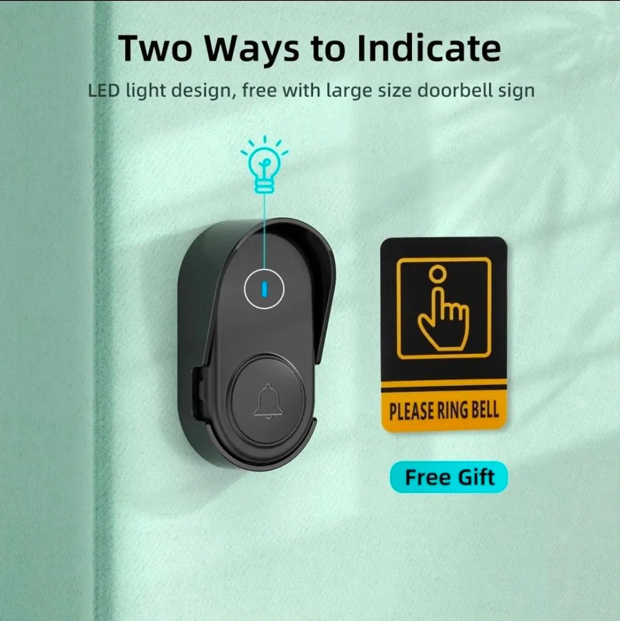 CAMPAINHA SEM FIO (PROVA D`AGUA) - Foto 5