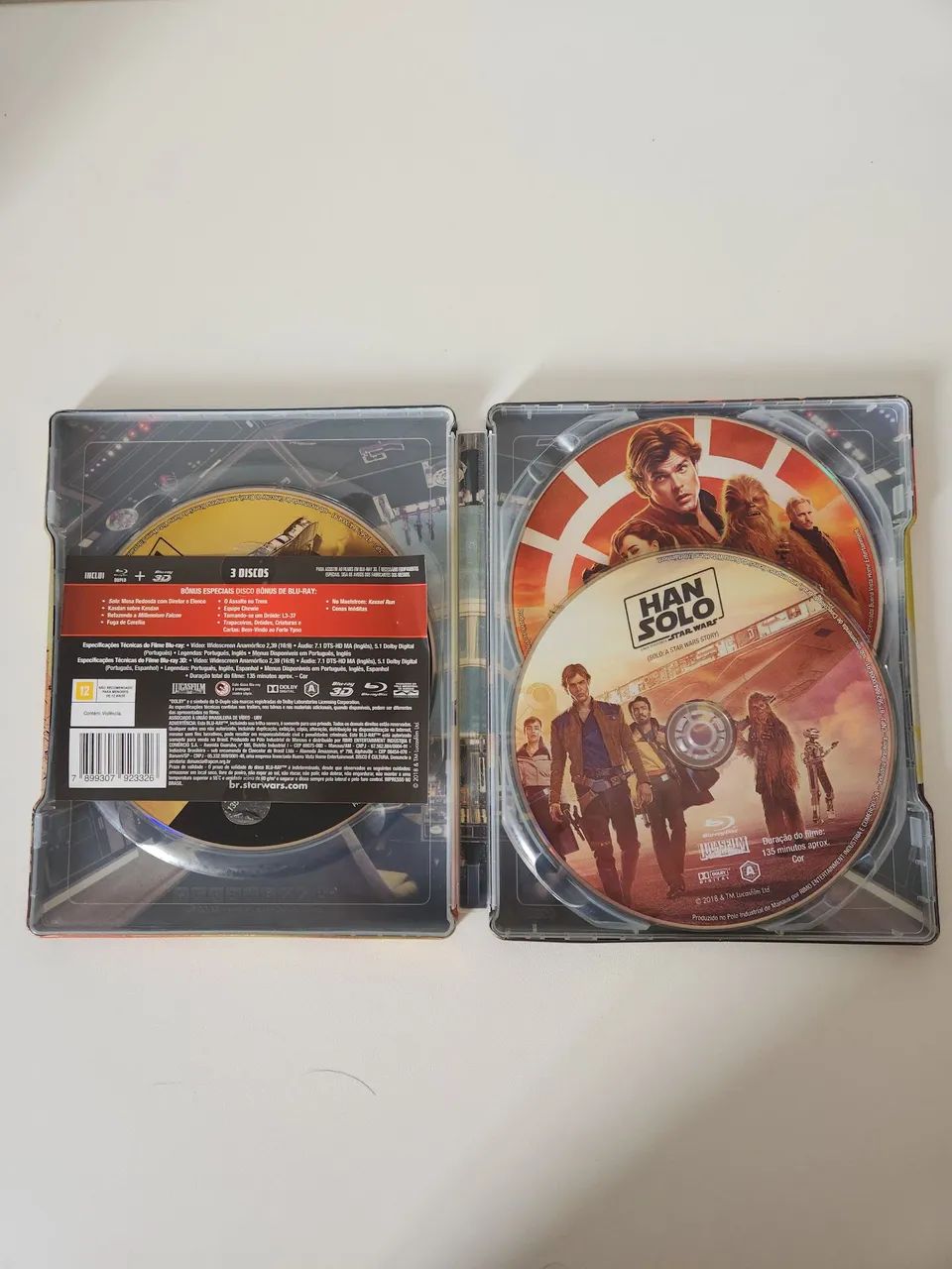 STEELBOOK STAR WARS HAN SOLO - Foto 3