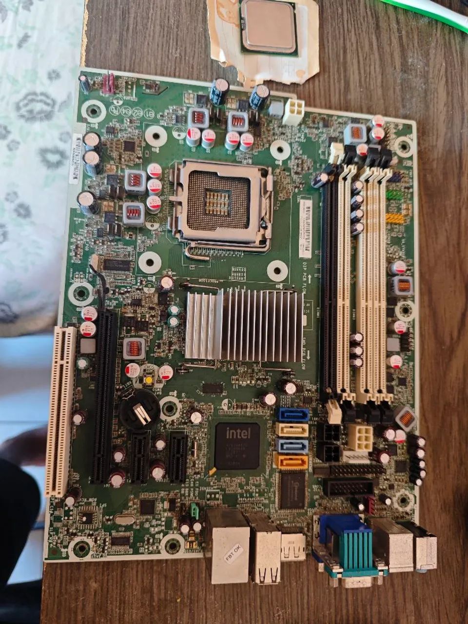 Kit intel LGA775+12GBRAM (65) pra vender logo) Funcionando perfeitamente  - Foto 3