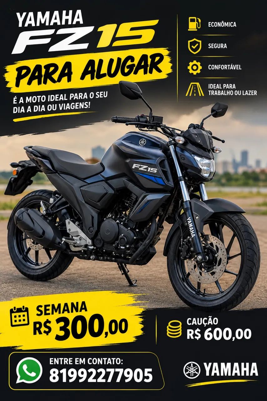 FZ15 - ALUGUEL