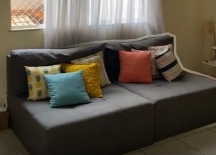 Módulos de sofá em linho 