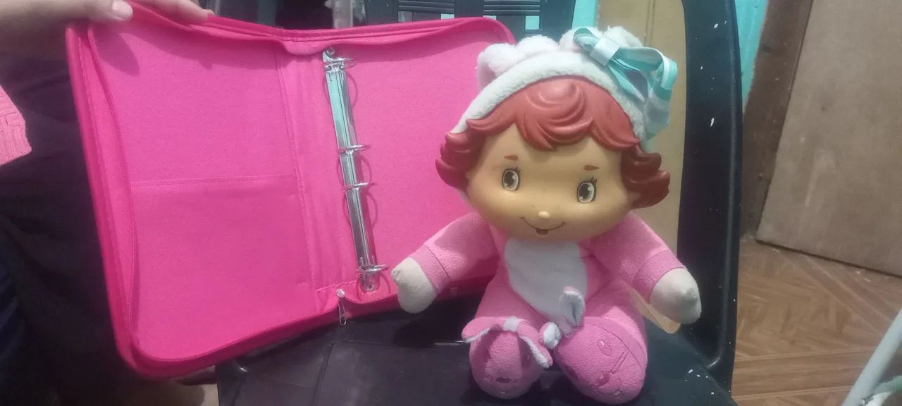 Fichário e bebe Moranguinho  - Foto 3