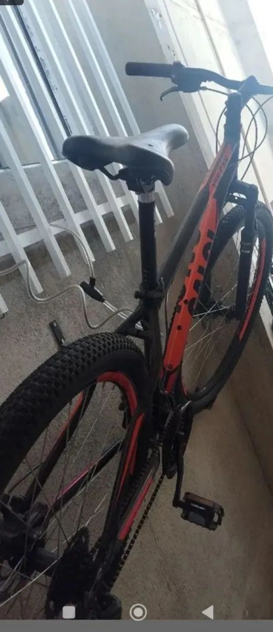 Bicicleta Caloi aro 29 semi nova - Troco em notebook 