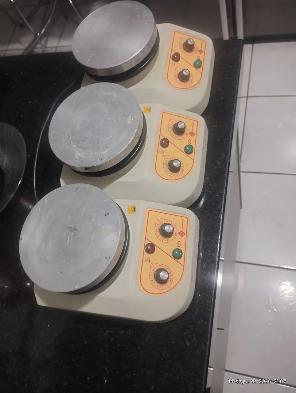 Agitar magnético com aquecimento 
