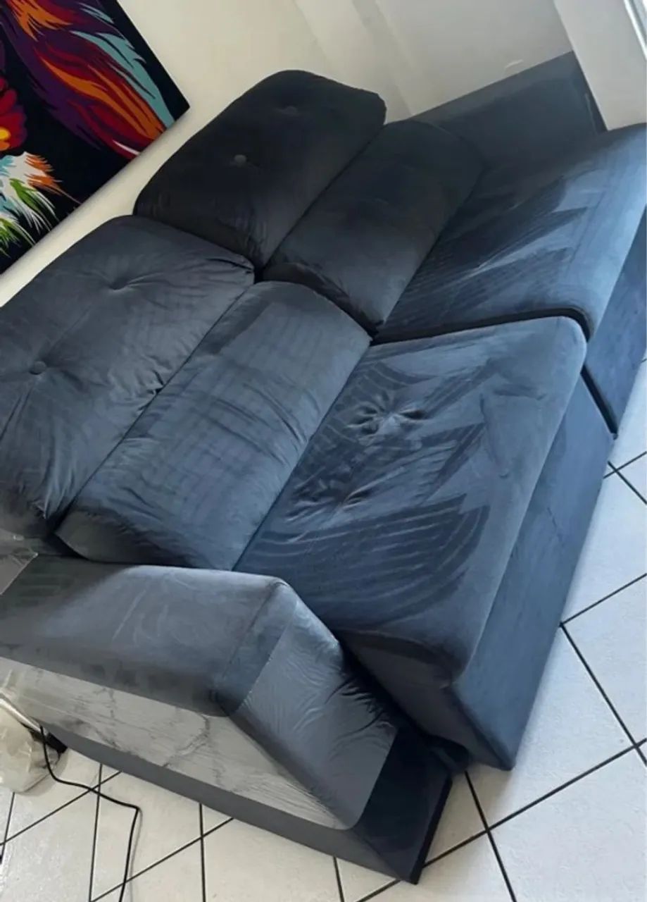 Sofá Estofama de 2 lugares  - Foto 4