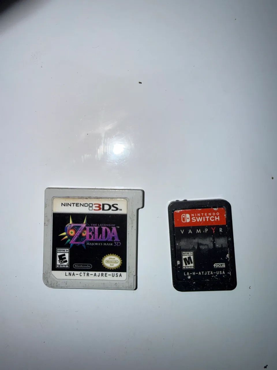 Jogo 3ds original major?s mask e vampire por switch. - Jogos de