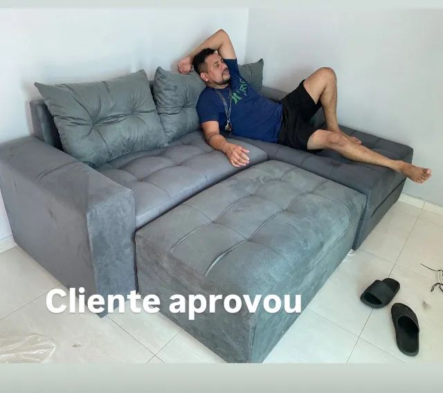 SOFÁ . Cliente aprovou 