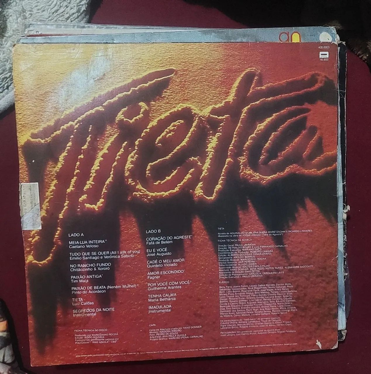 Lp novela - Tieta 1989 - Foto 2