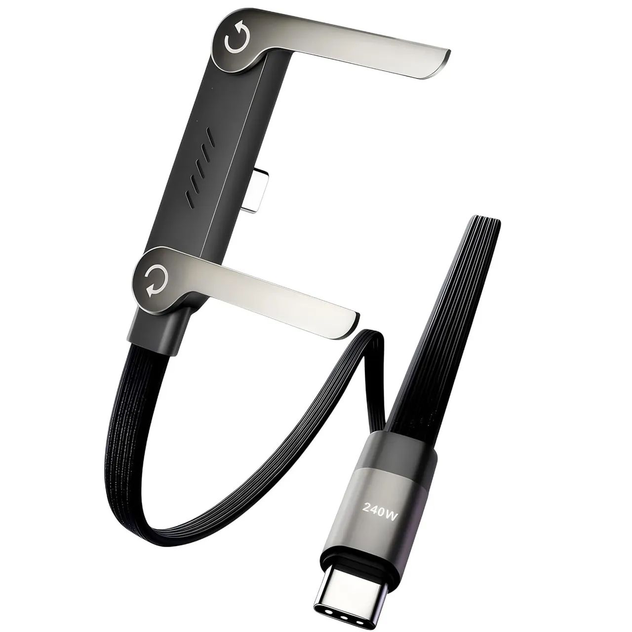 Cabo USB-C de carregamento com suporte - Foto 2