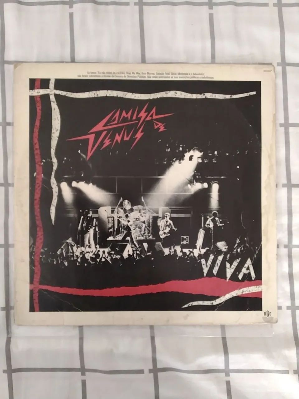 Lp vinil camisa de venus viva
