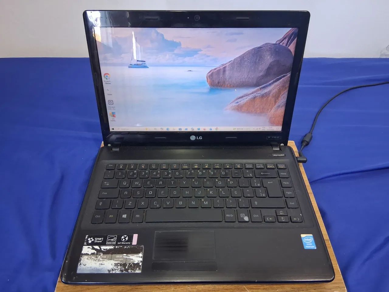 Notebook LG ( Obs: só funciona com o carregador conectado ) - Foto 2