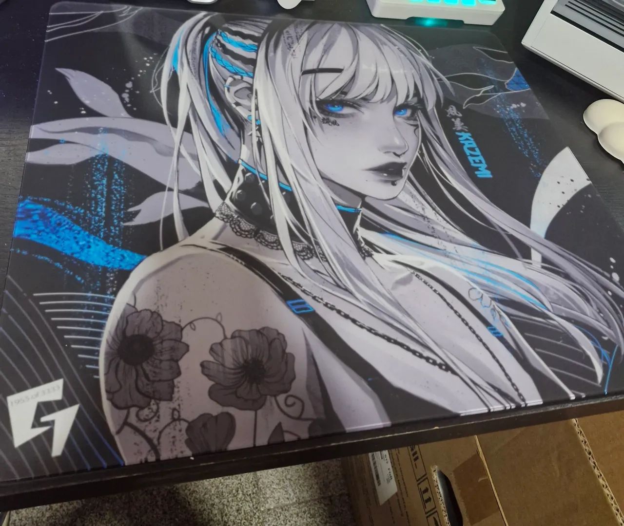Mousepad de vidro glasswork kazemi - Foto 2