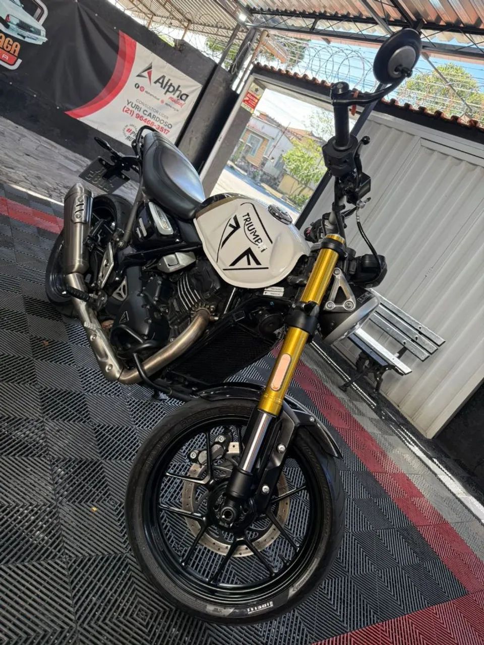 Triumph 400 speed - Foto 4