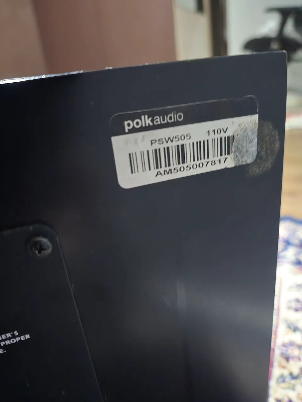 Subwoofer ativo Polk Audio 12 polegadas ! - Foto 3