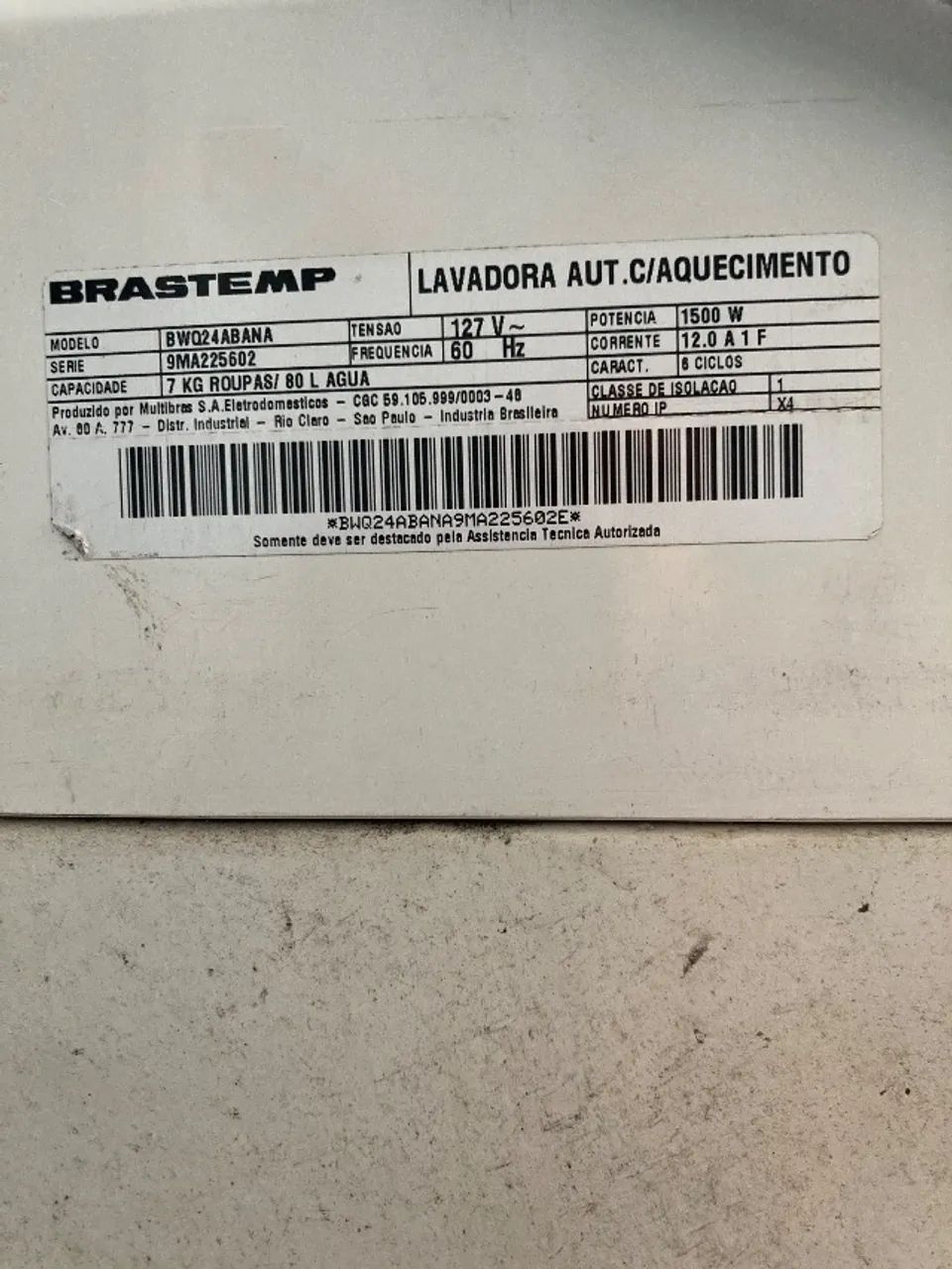 Lavadora de Roupas Brastemp - Foto 3