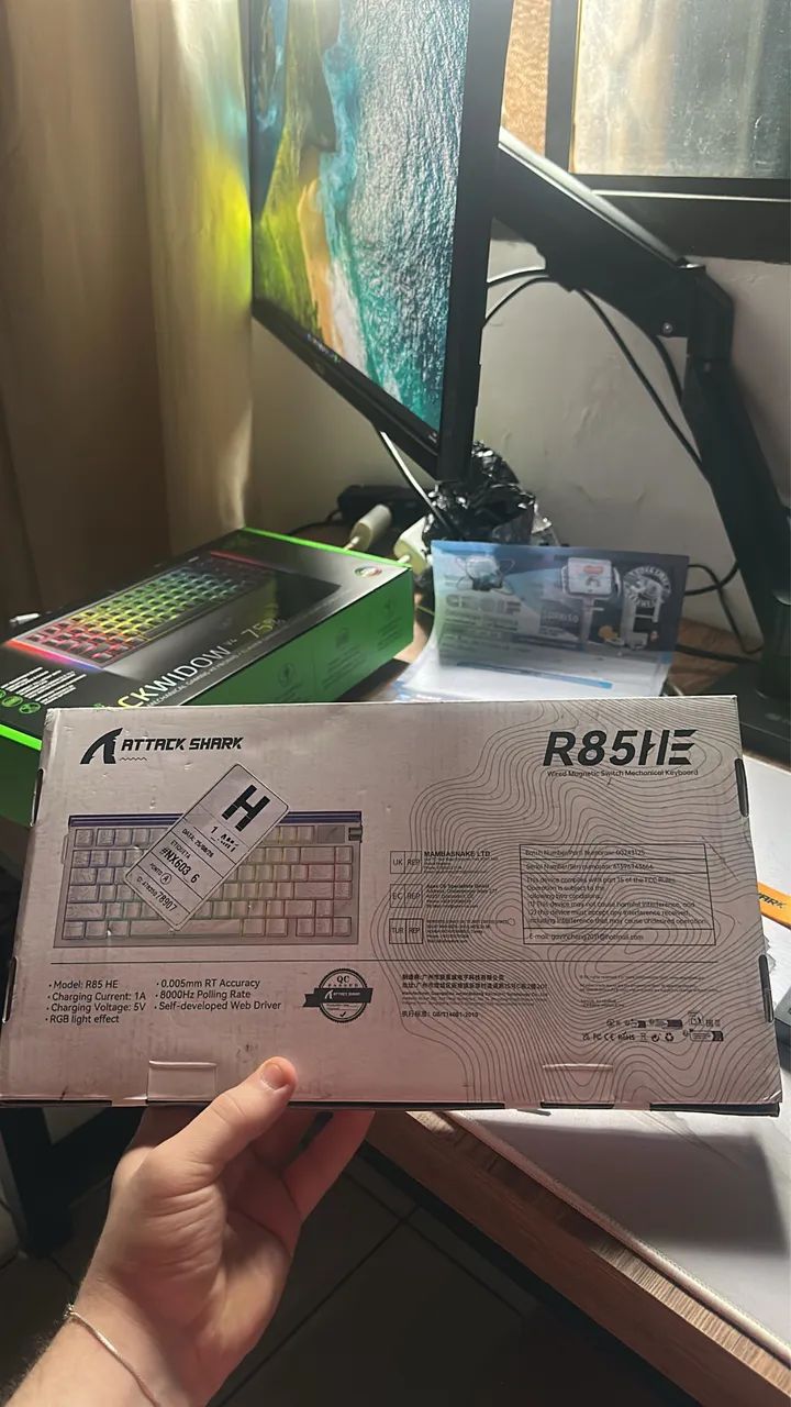 Teclado com switch magnético R85HE - Foto 3