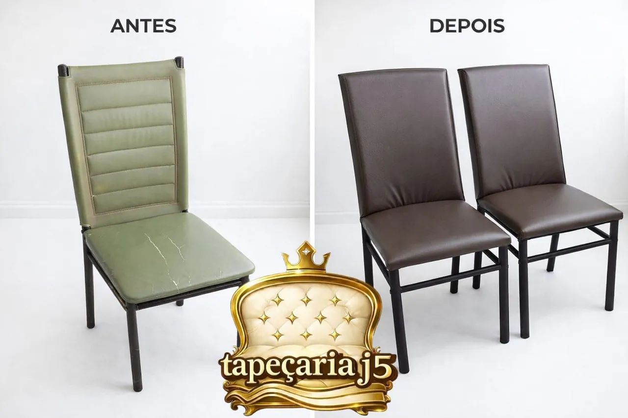 Cadeiras reformamos e fabricamos 