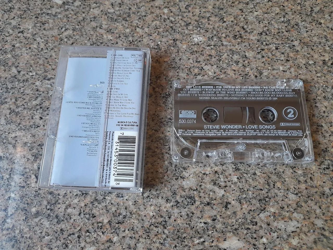 Fita K7 Stevie Wonder - Love Songs - CDs, DVDs etc - Vila Haro