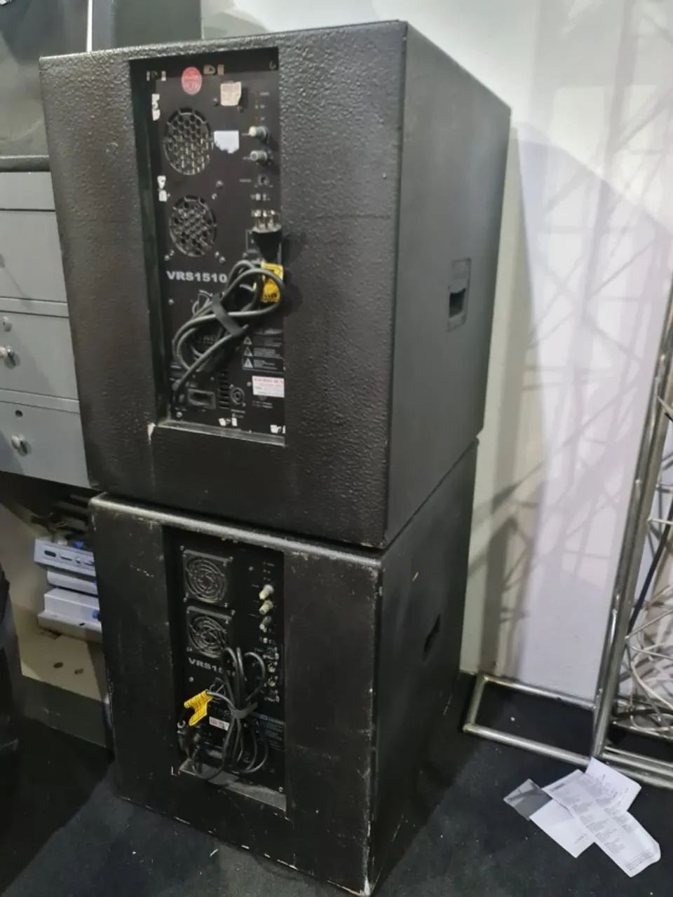 Caixa Subwoofer Ativo Attack Vrs 1510 A 1000w 15'' Preto - Foto 4