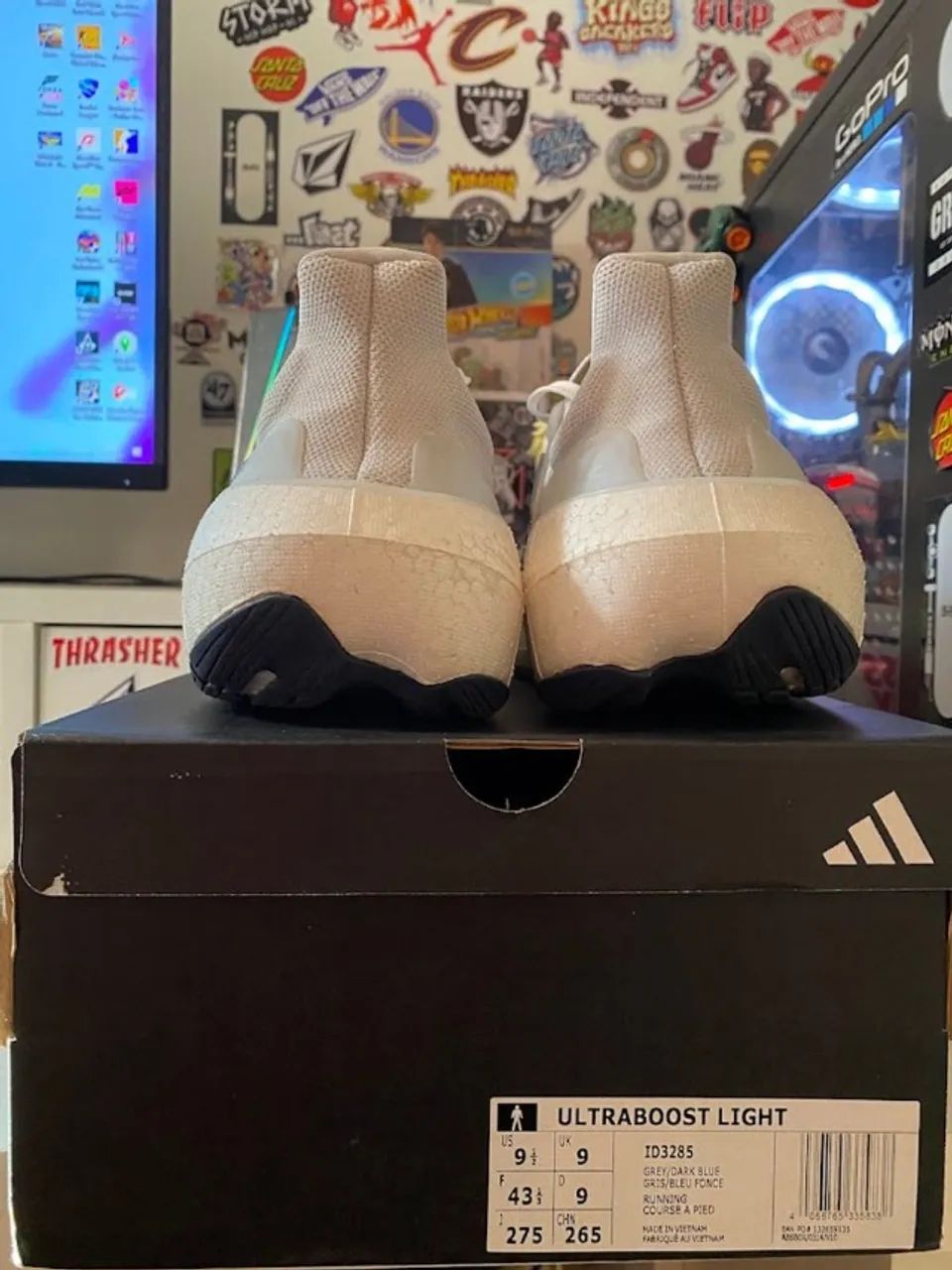 tênis adidas ultraboost light branco 41br - Foto 2