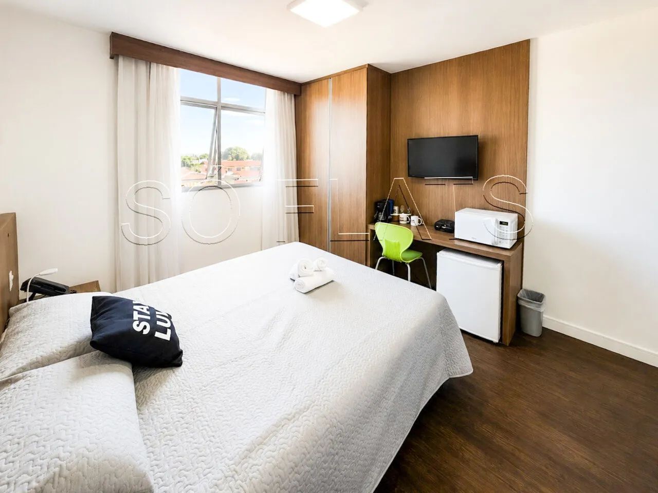 Flat mobiliado no Itapoã com 1 suíte e vaga no Itapoã Executive Hotel - Foto 2