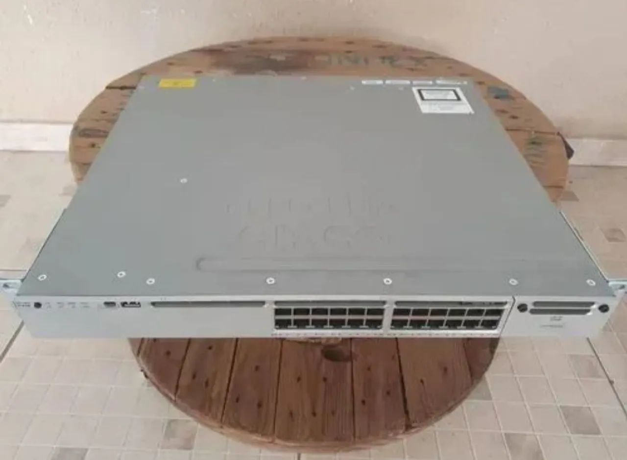 Switch cisco 3850 24 portas UPOE 90W
