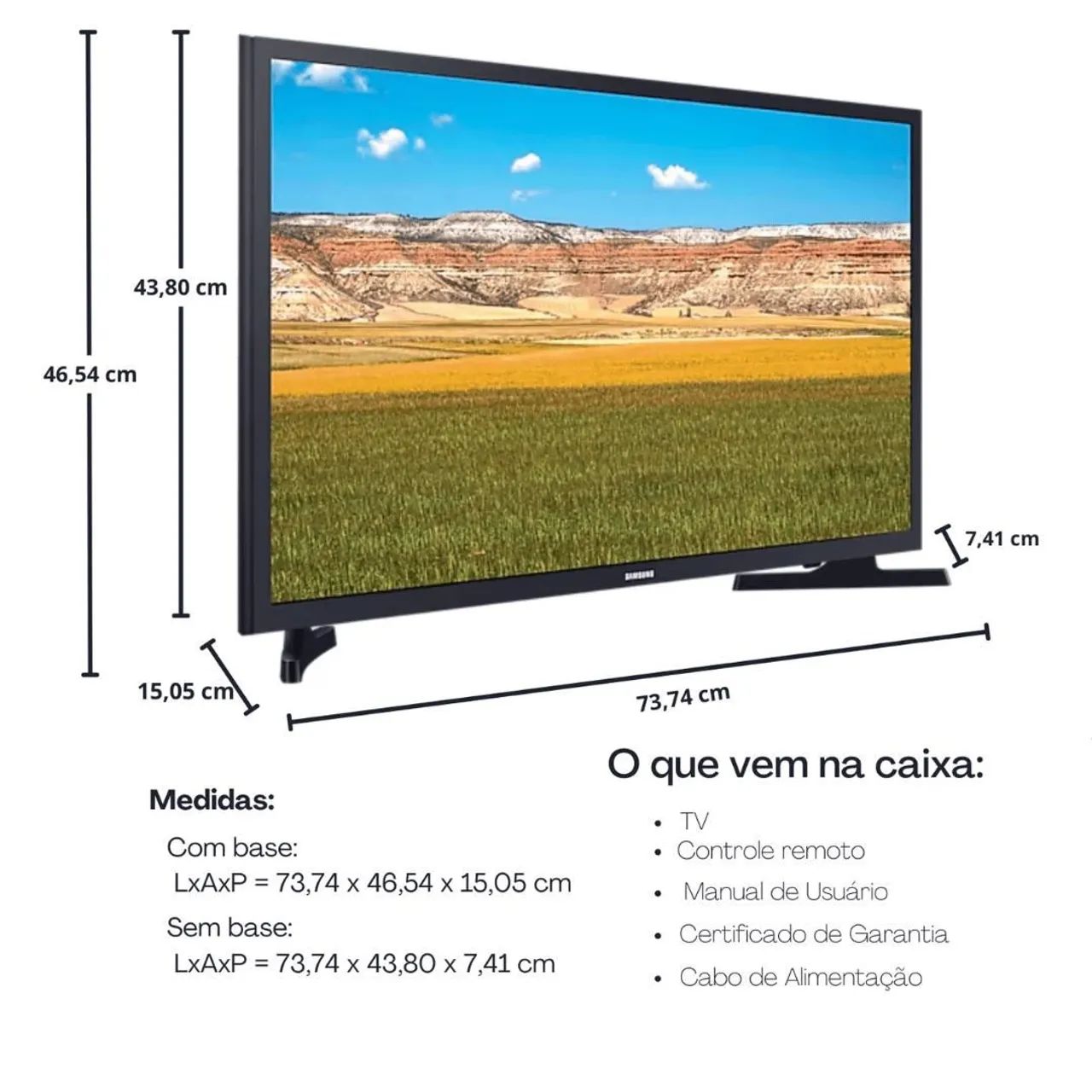 Tv Samsung 32 polegadas  - Foto 4