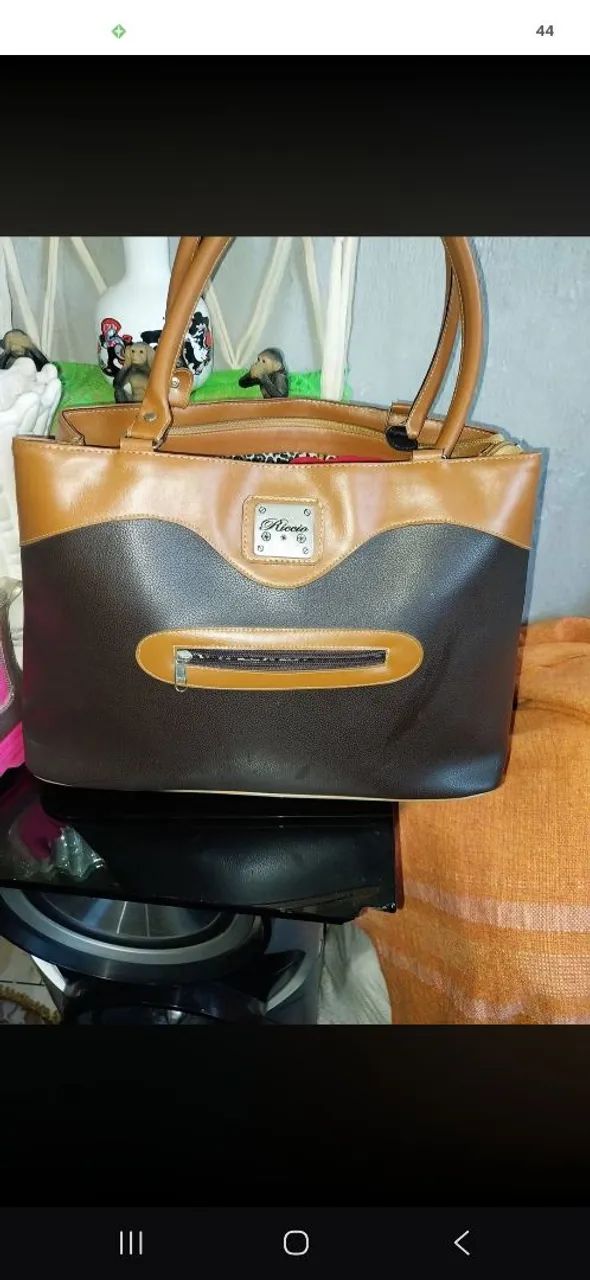 Bolsa caramelo  luxo  - Foto 3