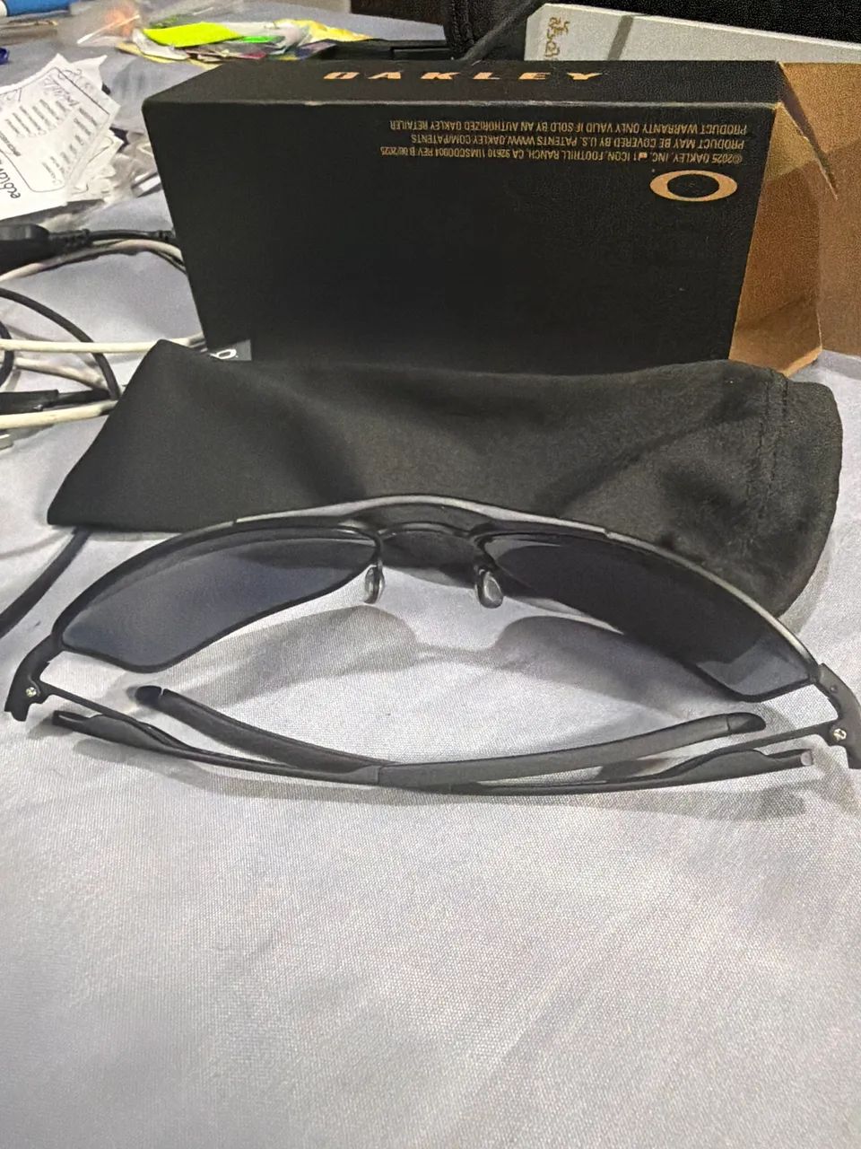 Oculos Oakley Matte Black  - Foto 4