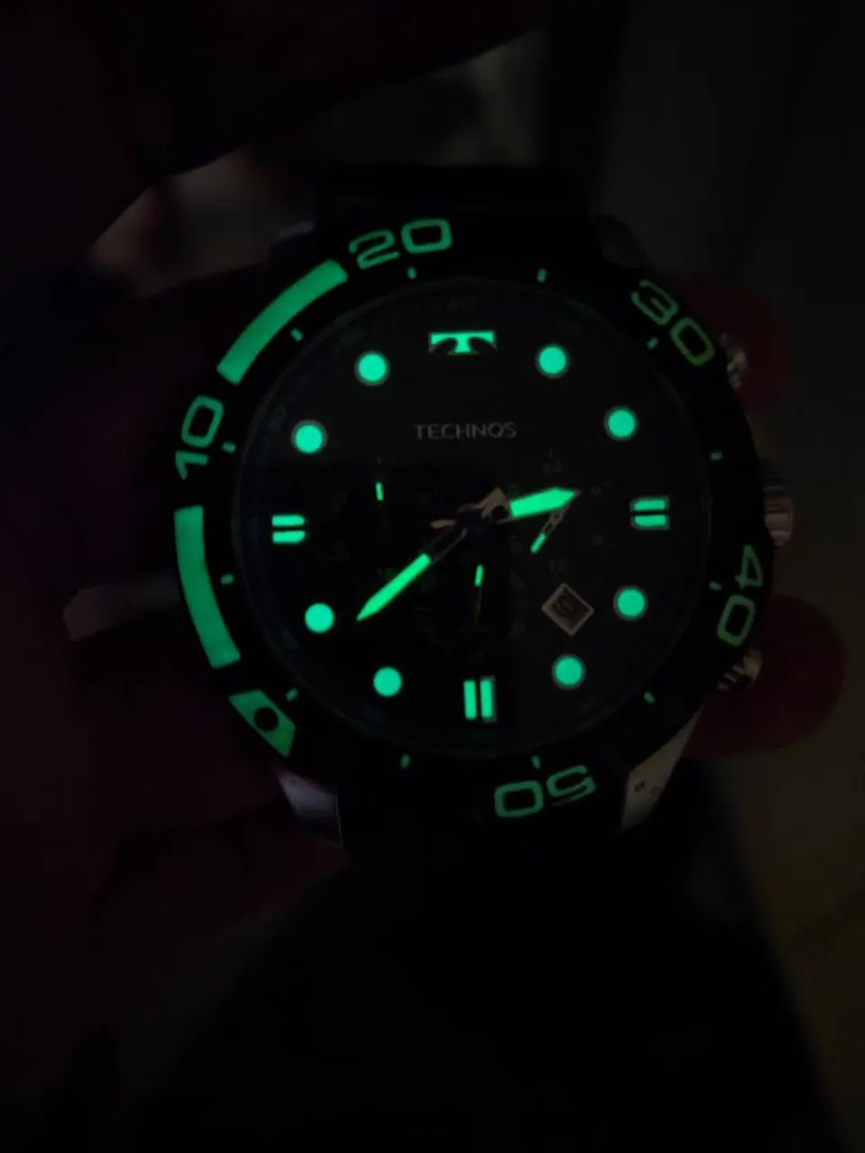 Relógio techno Aqua, sofisticado para 300 metros de profundidade. - Foto 4