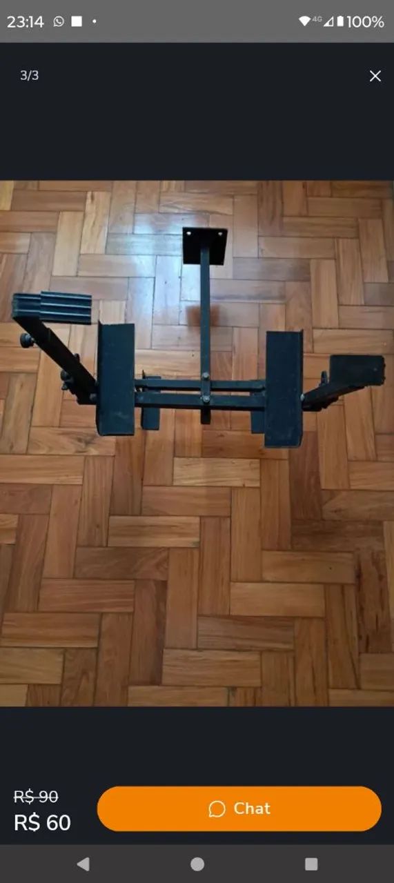 Rack  antigo para TV e vídeo cassete.  - Foto 2