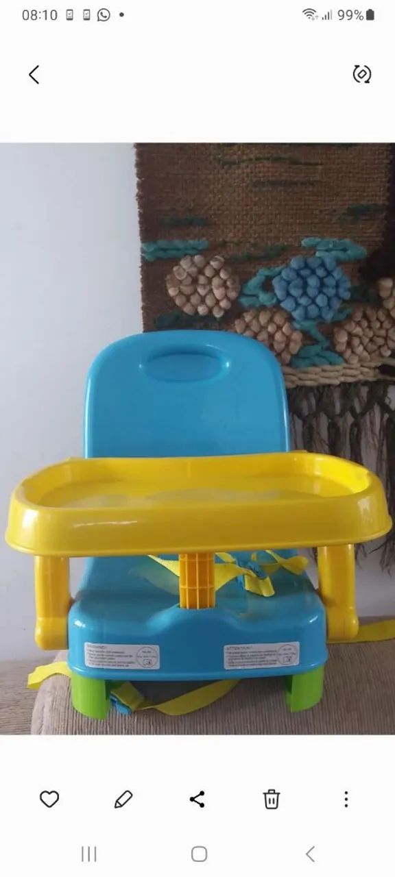 Cadeirinha de alimentação 