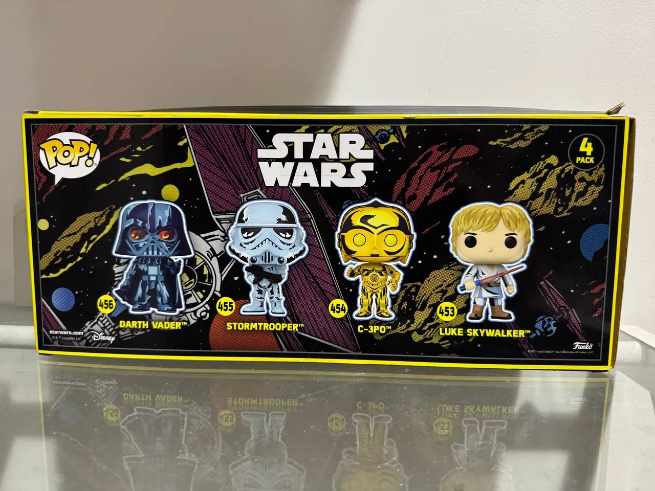 Funko Pop! Star Wars 4 Pack Darth Vader, Stoemtrooper, C 3Po e Luke Skywalker - Foto 2
