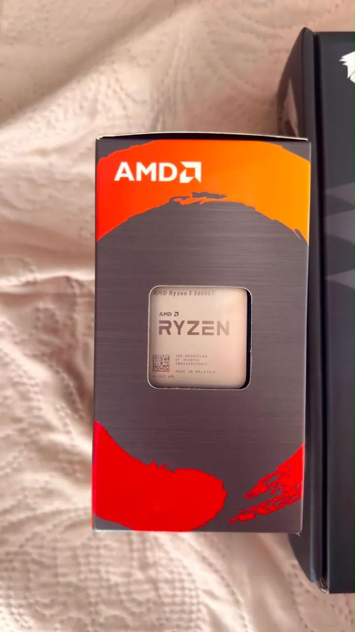 Kit Placa Mãe B550M + Processador Ryzen 5 5600GT - Foto 2